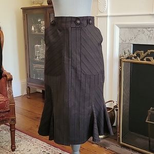 Louis Verdad Wool Skirt